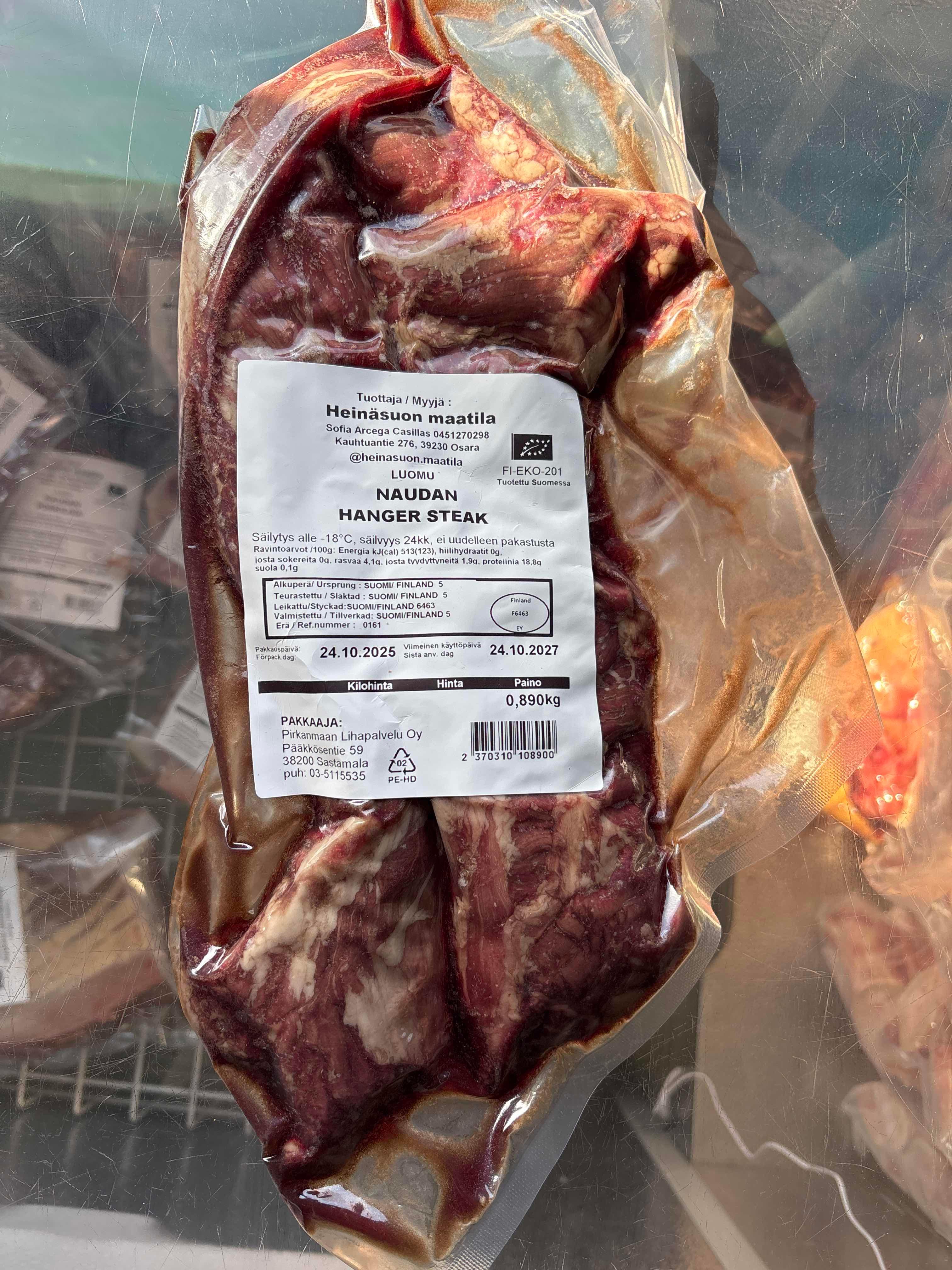 Hanger steak ”butchers cut”