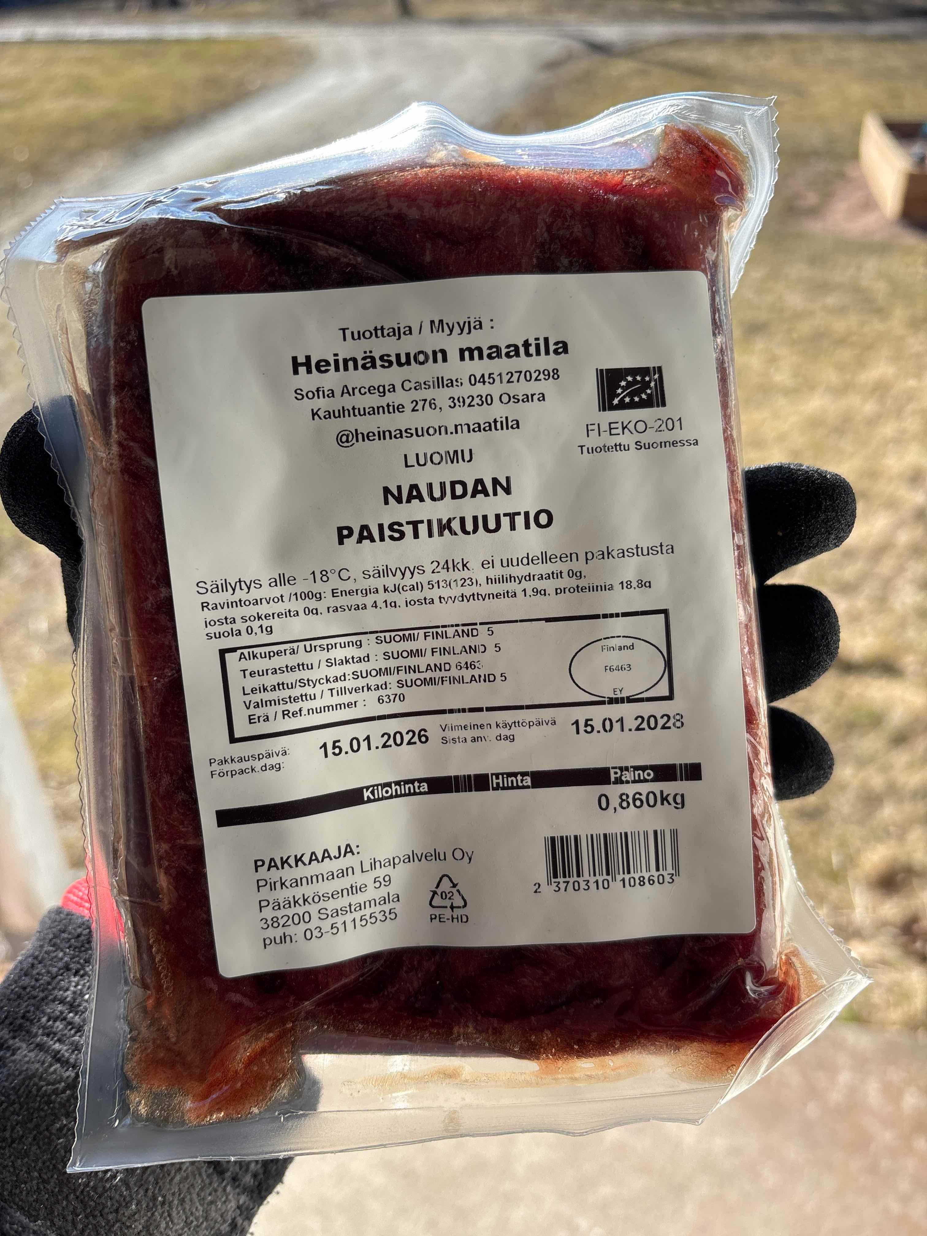 Paistikuutio 1kg